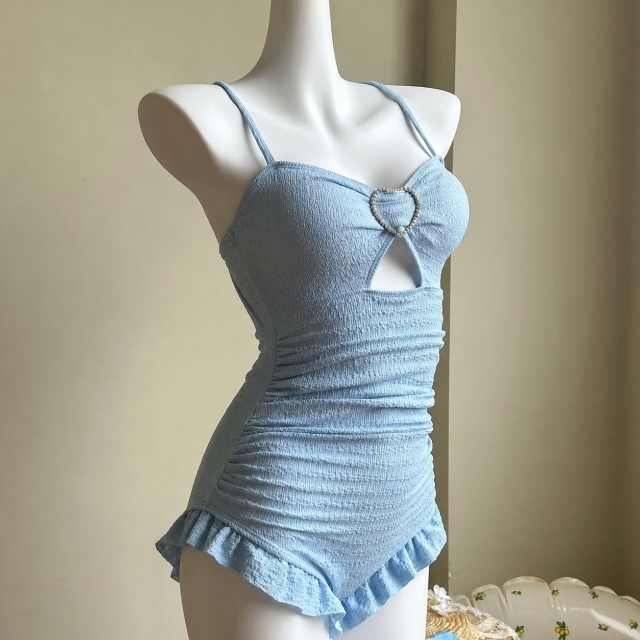 Traje de baño entero para mujer espalda descubierta - 2