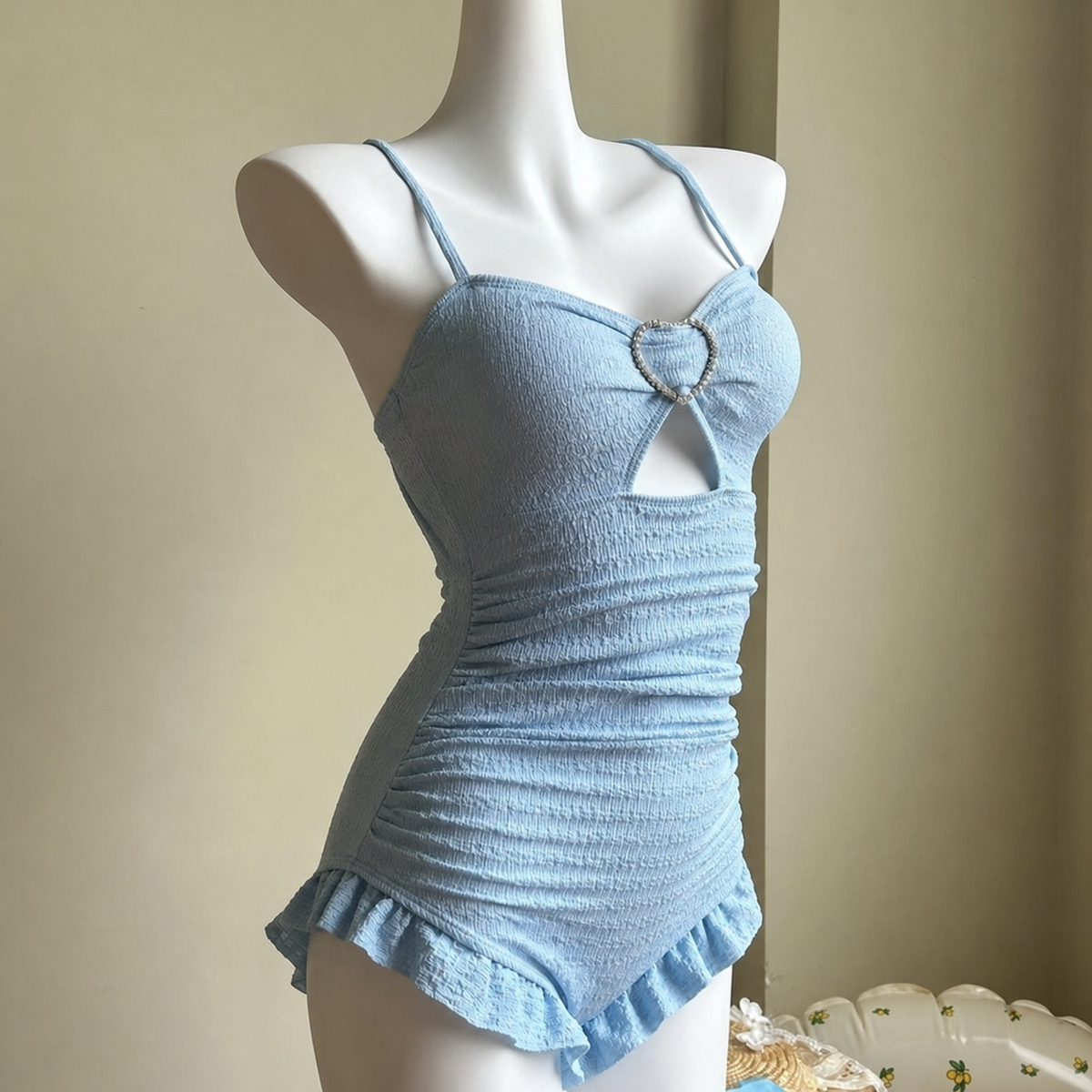 Traje de baño entero para mujer espalda descubierta - 2