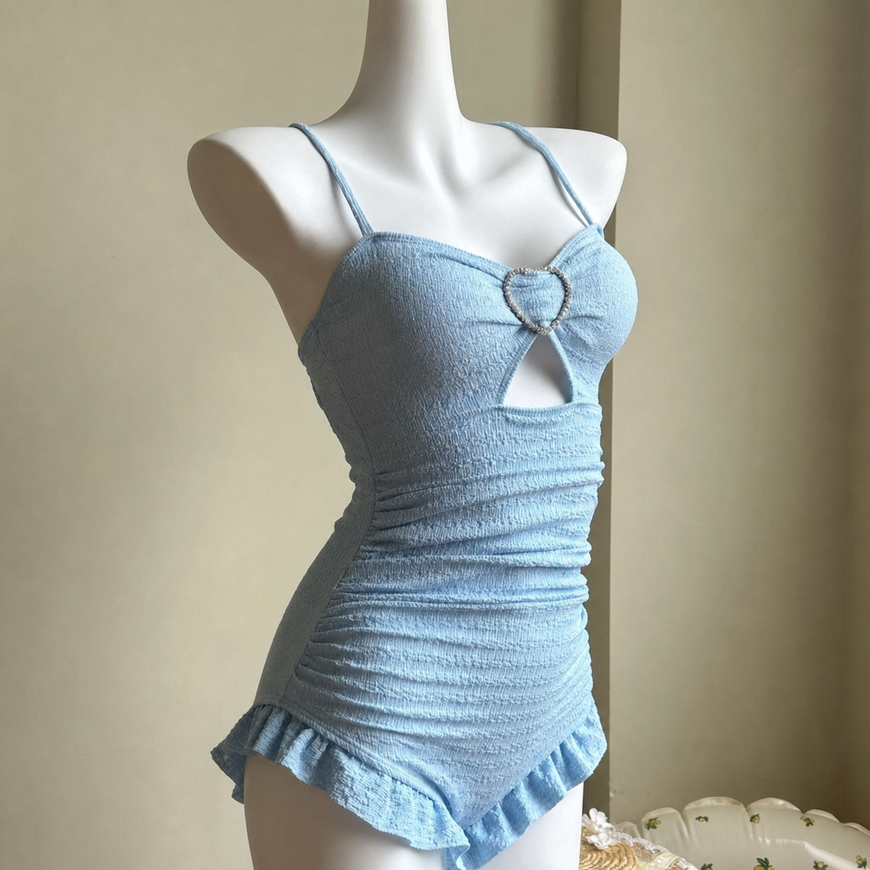 Traje de baño entero para mujer espalda descubierta - 5