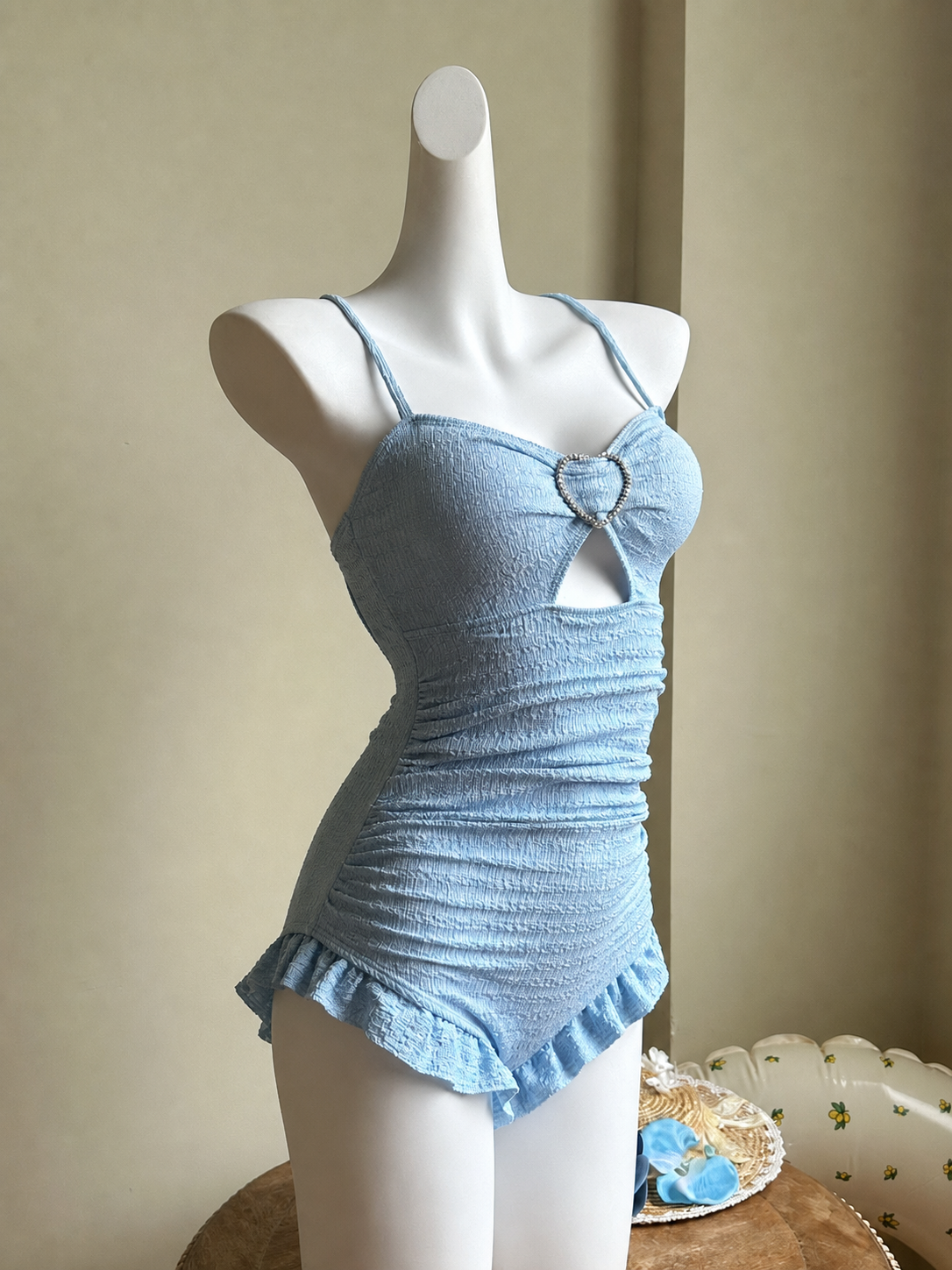 Traje de baño entero para mujer espalda descubierta - 8