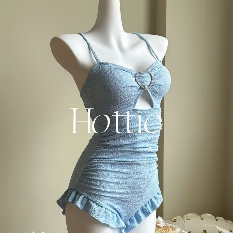 Traje de baño entero para mujer espalda descubierta