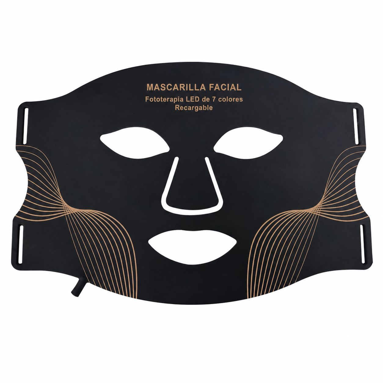 Mascarilla LED 7 colores fototerapia facial recargable - 9