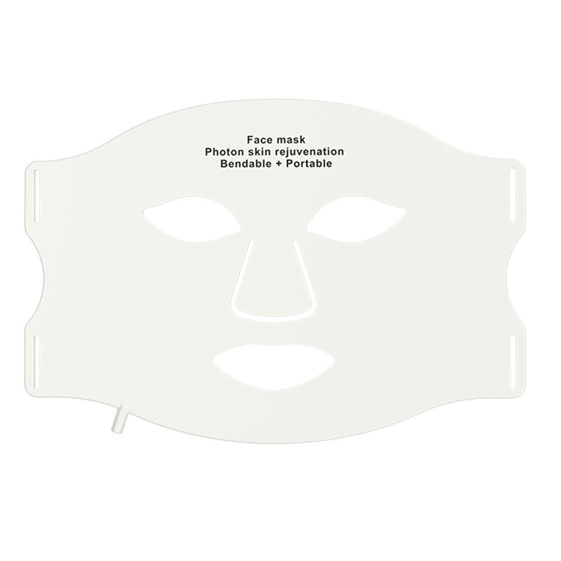 Mascarilla LED 7 colores fototerapia facial recargable