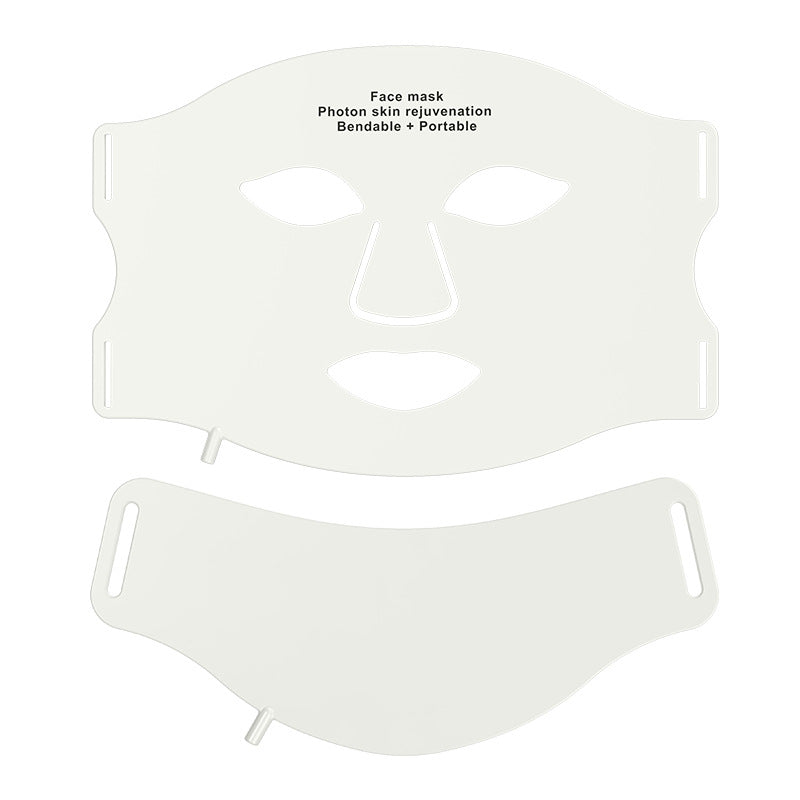 Mascarilla LED 7 colores fototerapia facial recargable