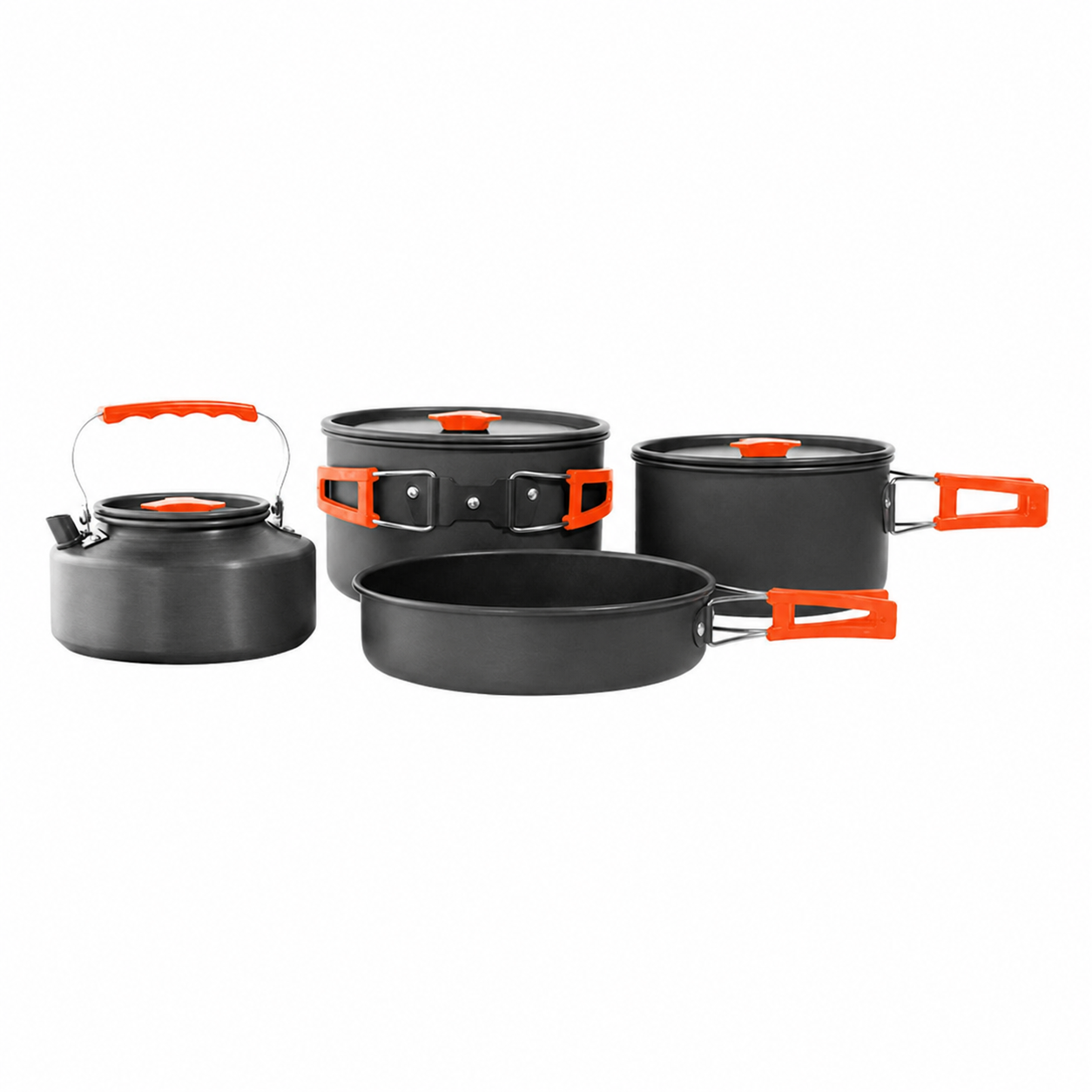 Set de Utensilios de Camping Plegables de Aluminio - 5
