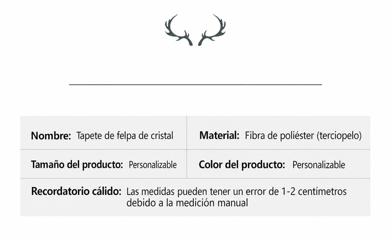 Tapete Nórdico Antiderrapante de Felpa para Sala y Recámara - 16