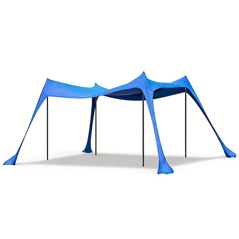 Toldo Portátil de Playa Lycra Protección Solar y Lluvia - 5