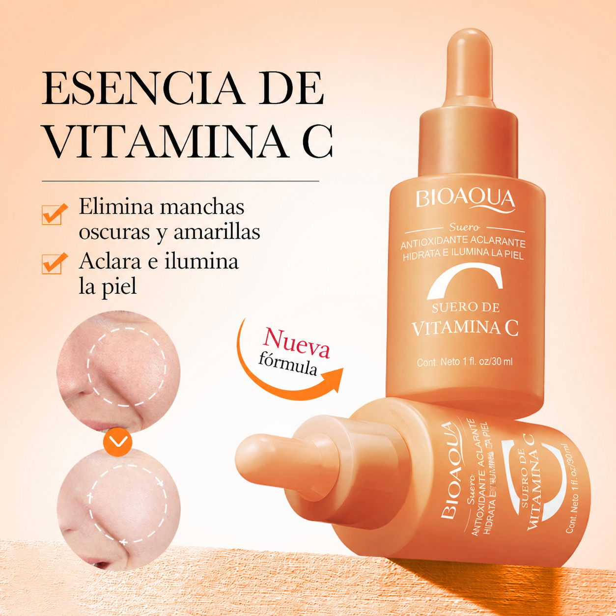 Sérum Facial Vitamina C Hidratante 30 ml - 3