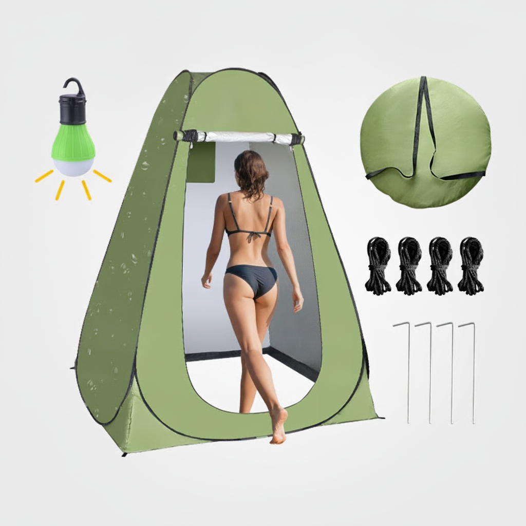 Carpa Privada Portátil para Baño y Cambio al Aire Libre
