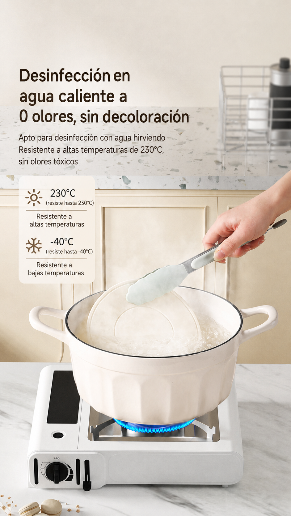 Individual de Mesa Redondo Anticalor PVC Minimalista - 15