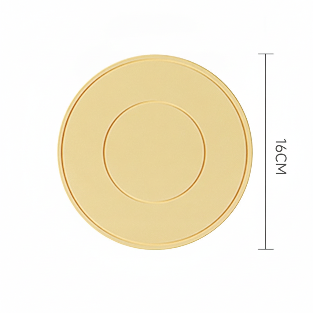 Individual de Mesa Redondo Anticalor PVC Minimalista - 9
