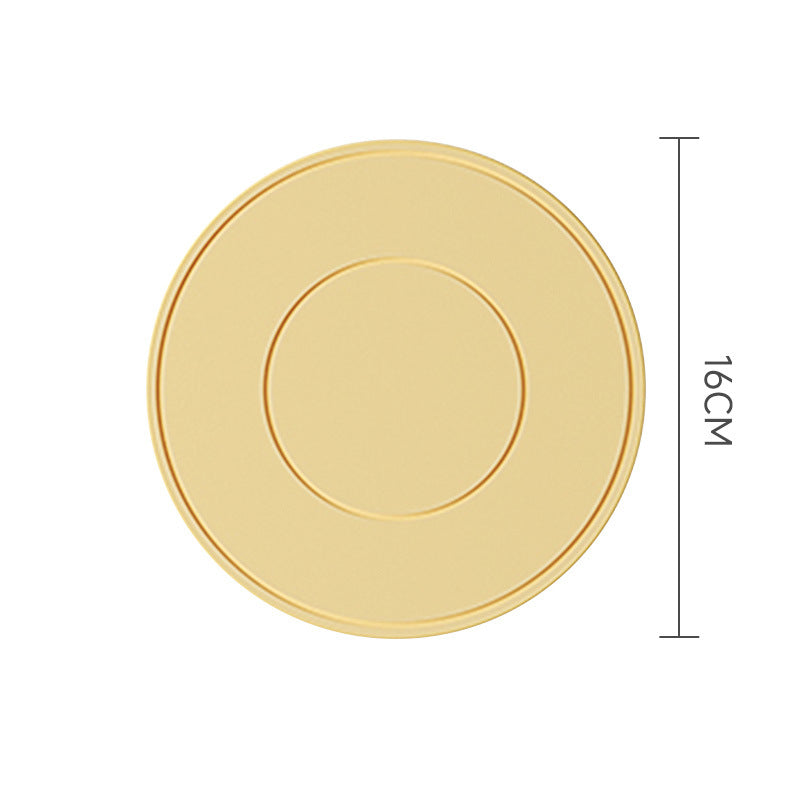 Individual de Mesa Redondo Anticalor PVC Minimalista