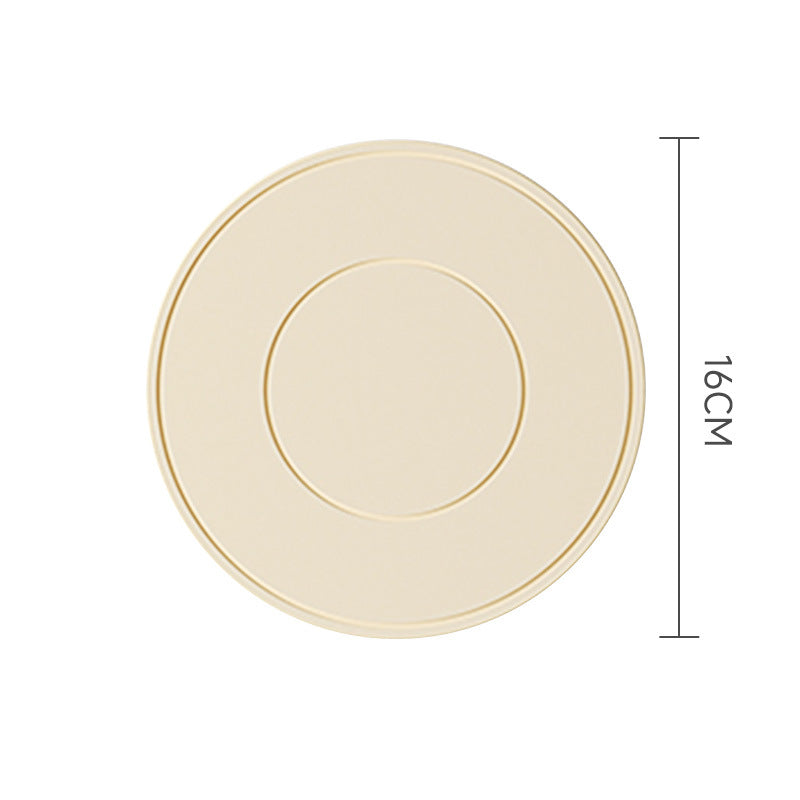 Individual de Mesa Redondo Anticalor PVC Minimalista