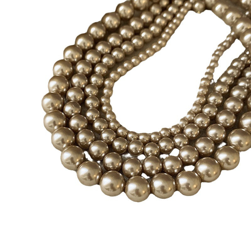 Collar de perlas francés vintage estilo romántico - 5