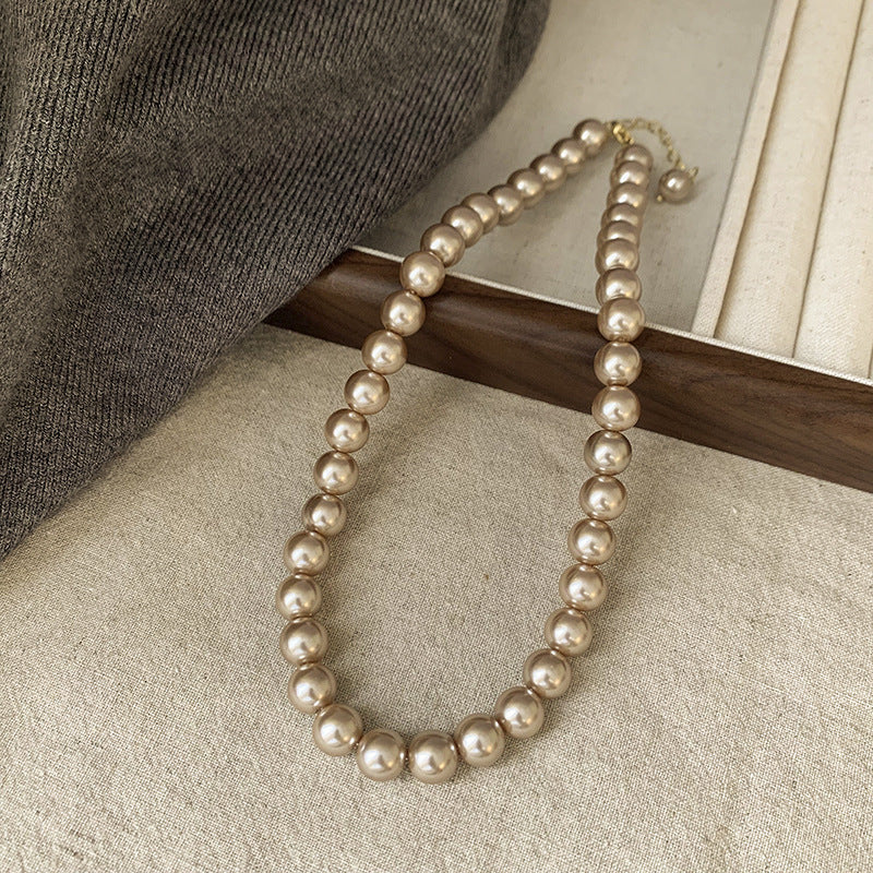 Collar de perlas francés vintage estilo romántico