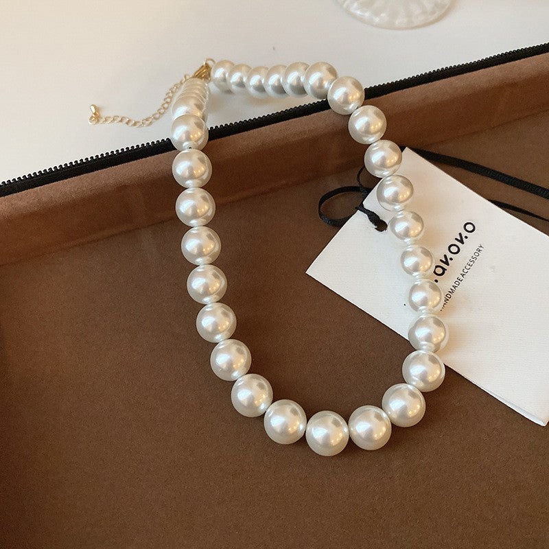Collar de perlas francés vintage estilo romántico