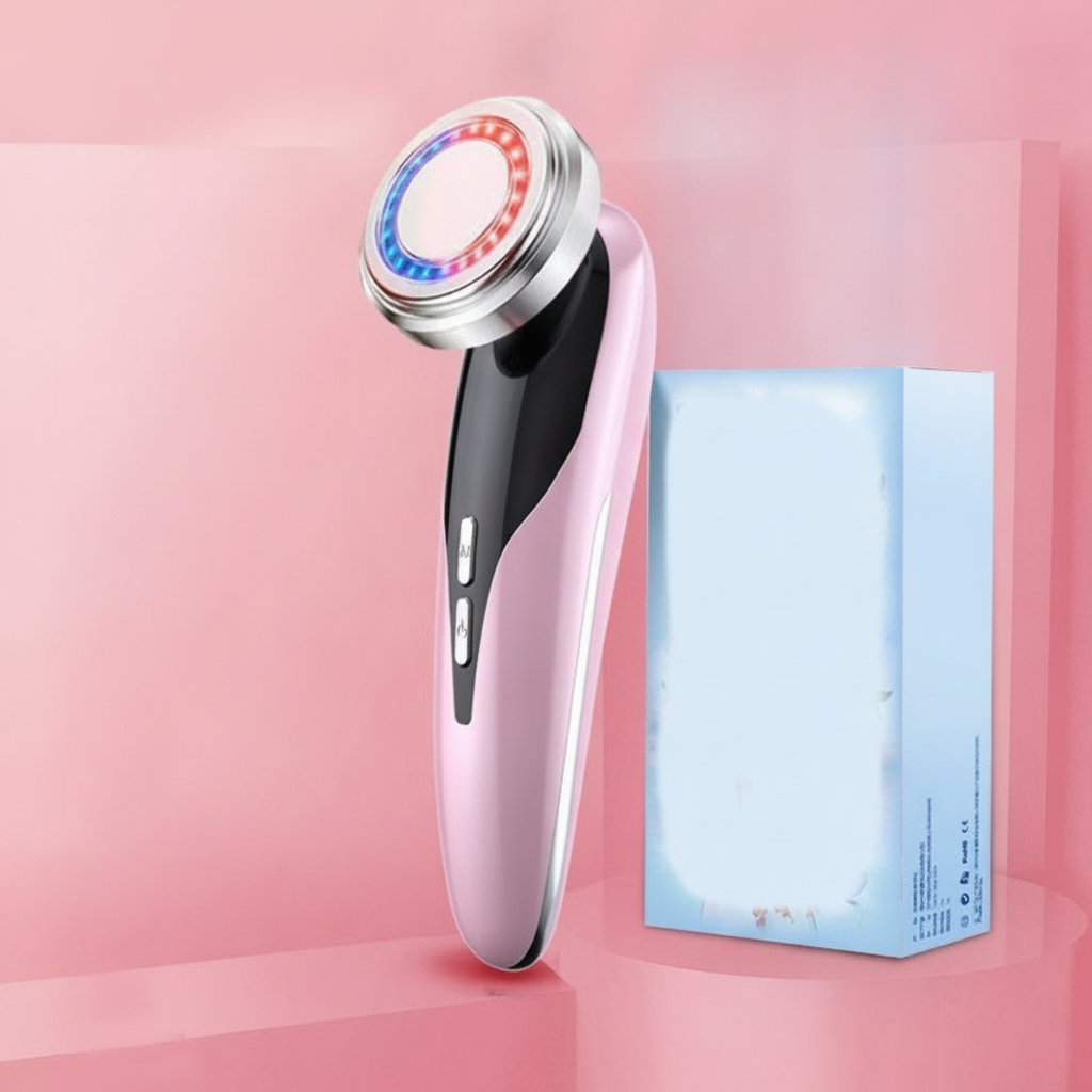 Dispositivo Facial Luz Roja y Azul con Vibración USB - 5