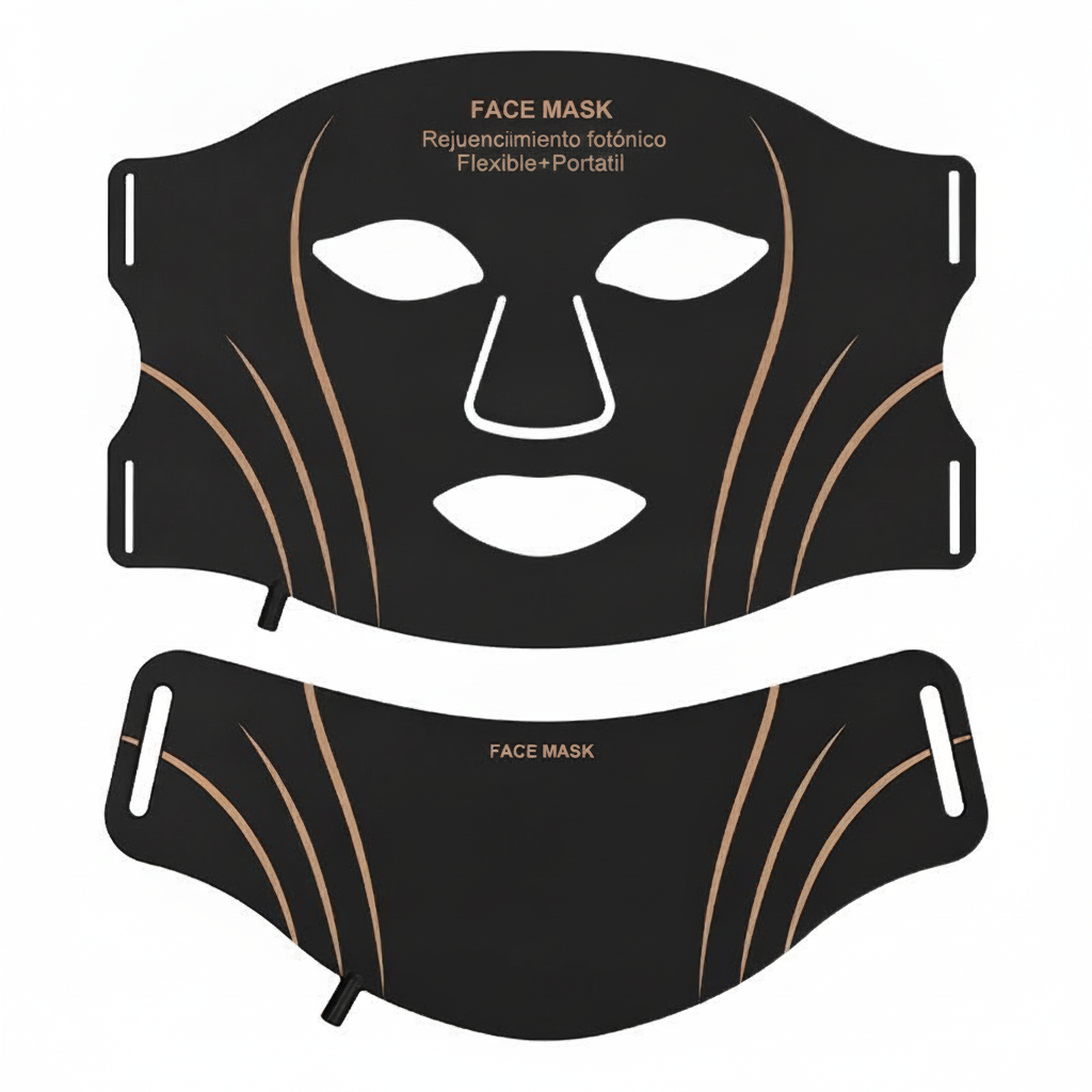 Mascarilla LED Facial de Fototerapia con Luz Infrarroja - 5