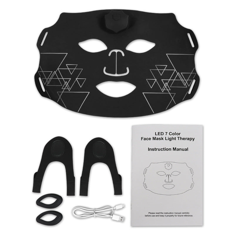 Mascarilla LED Facial de Fototerapia con Luz Infrarroja