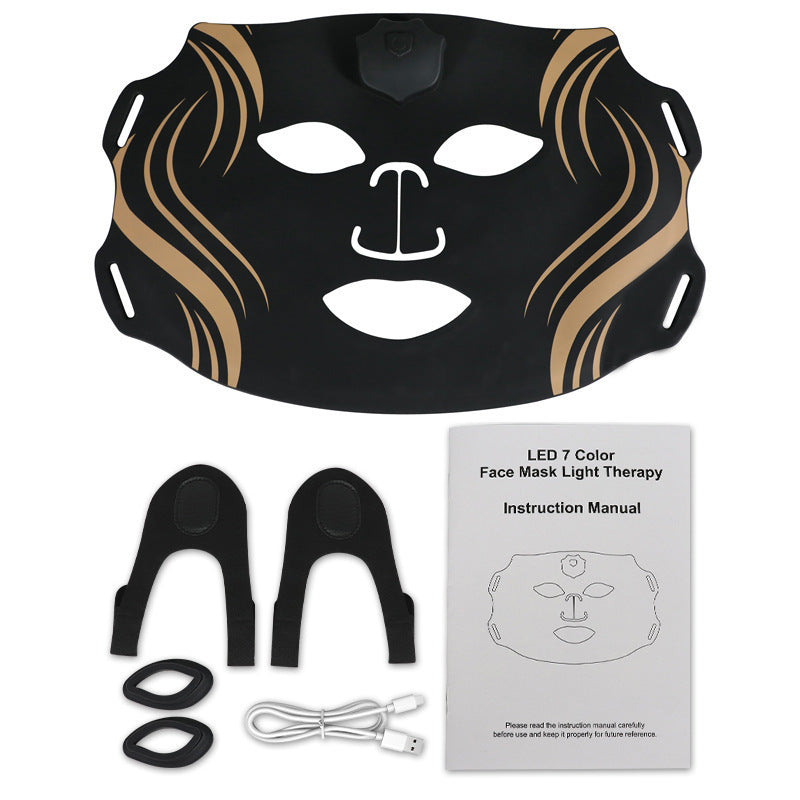 Mascarilla LED Facial de Fototerapia con Luz Infrarroja