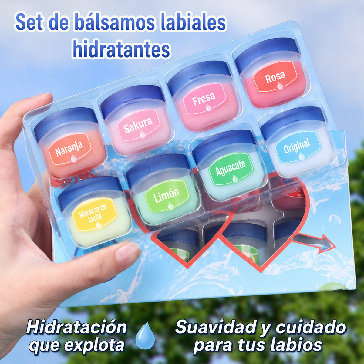 Bálsamo labial hidratante - 6