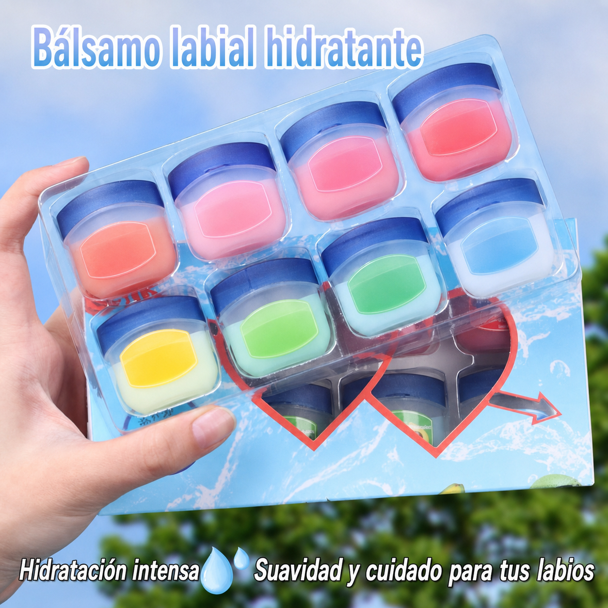 Bálsamo labial hidratante