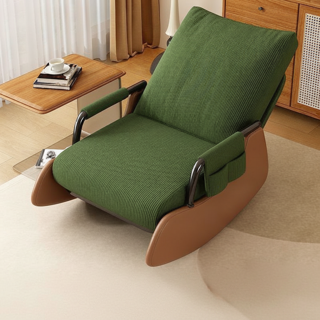 Sillón Reclinable Individual con Reposapiés Ajustable - 8