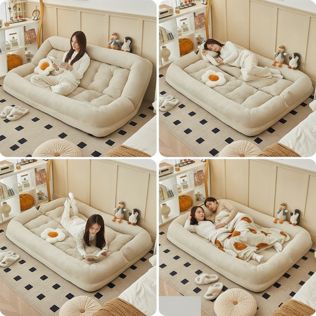Sillón Nido Plegable para Sala y Recámara - 3