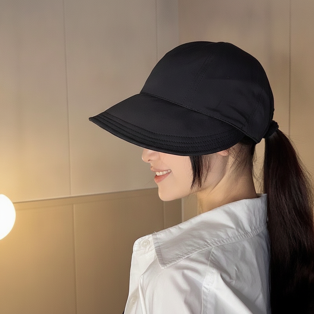 Gorra de visera para mujer con protección UV - 1
