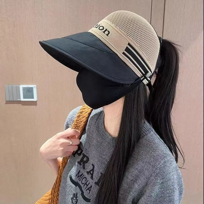 Gorra de visera para mujer con protección UV