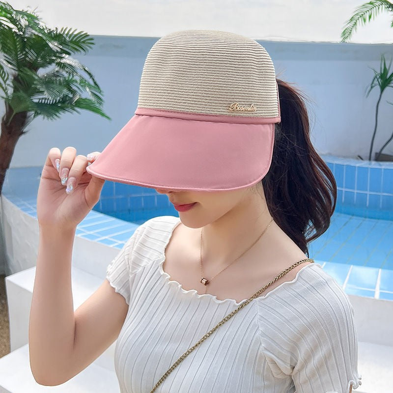 Gorra de visera para mujer con protección UV