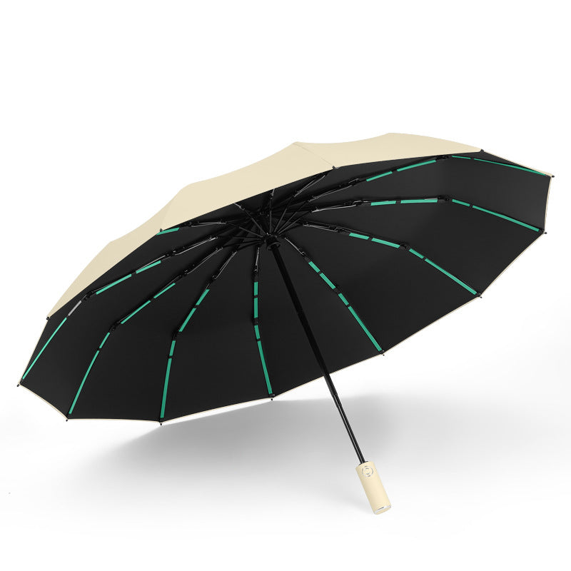 Paraguas Plegable Automático Sol y Lluvia UPF50+ - 5