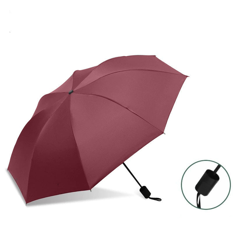 Paraguas Plegable Automático Sol y Lluvia UPF50+