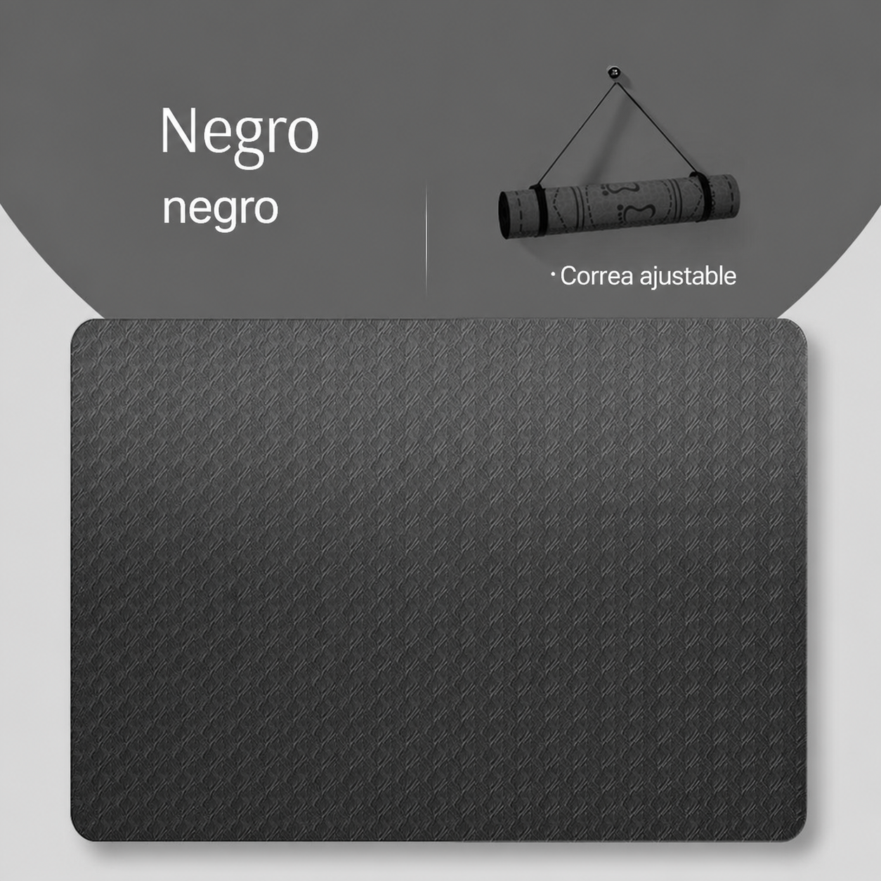 Tapete de Yoga TPE Extra Grande 200 cm Antideslizante