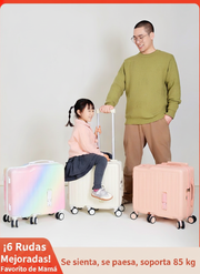 Maleta infantil montable con ruedas 6 rondanas PC - 1