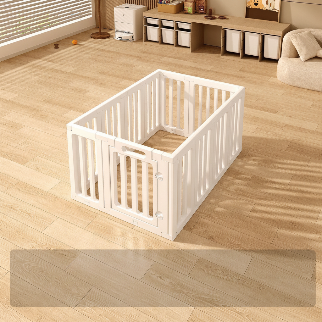 Corral para perros con puerta anti-escape HDPE - 6