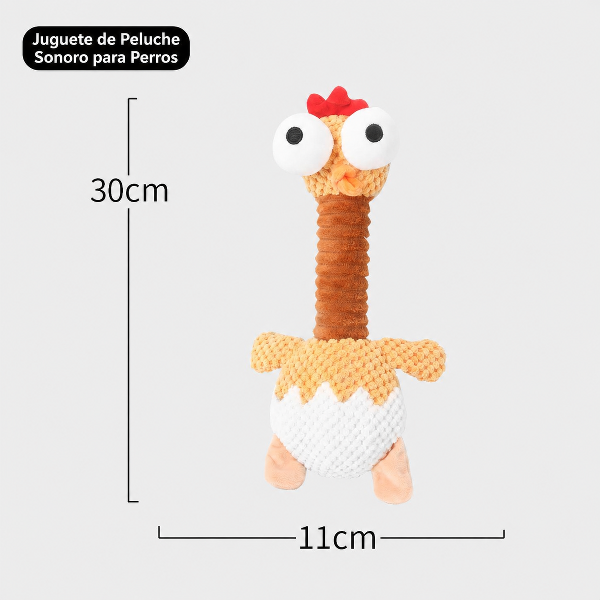 Juguete de Peluche Sonoro para Perros