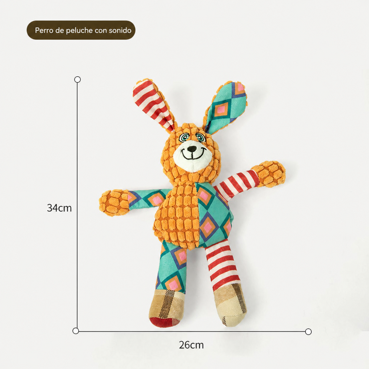 Juguete de Peluche Sonoro para Perros