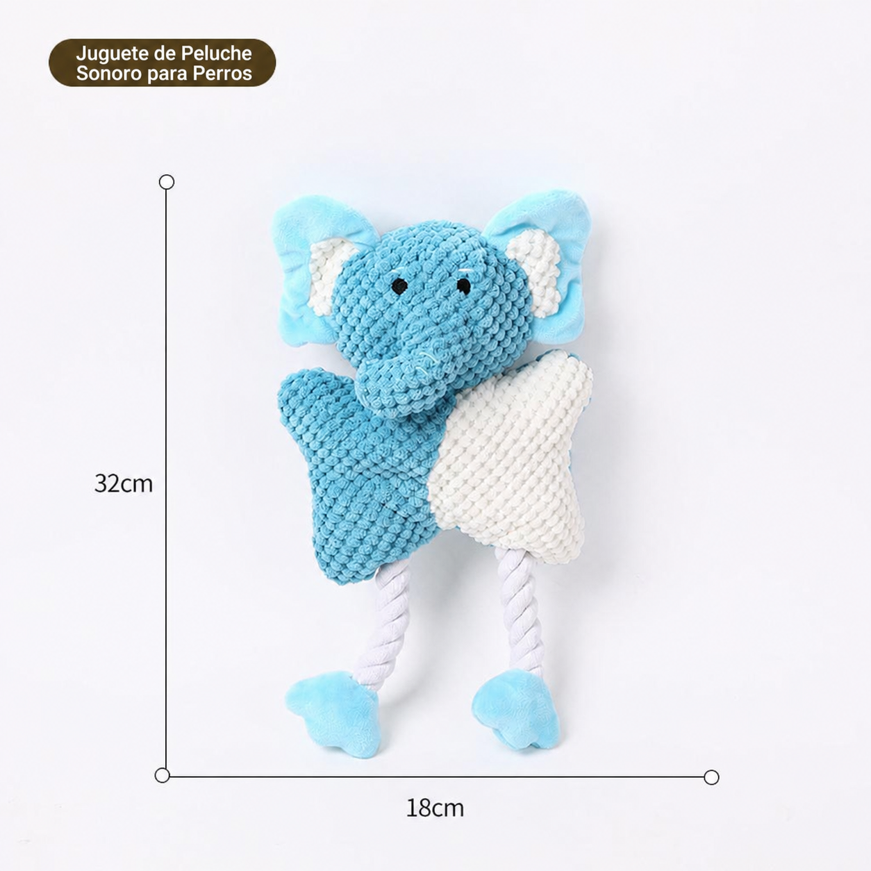 Juguete de Peluche Sonoro para Perros