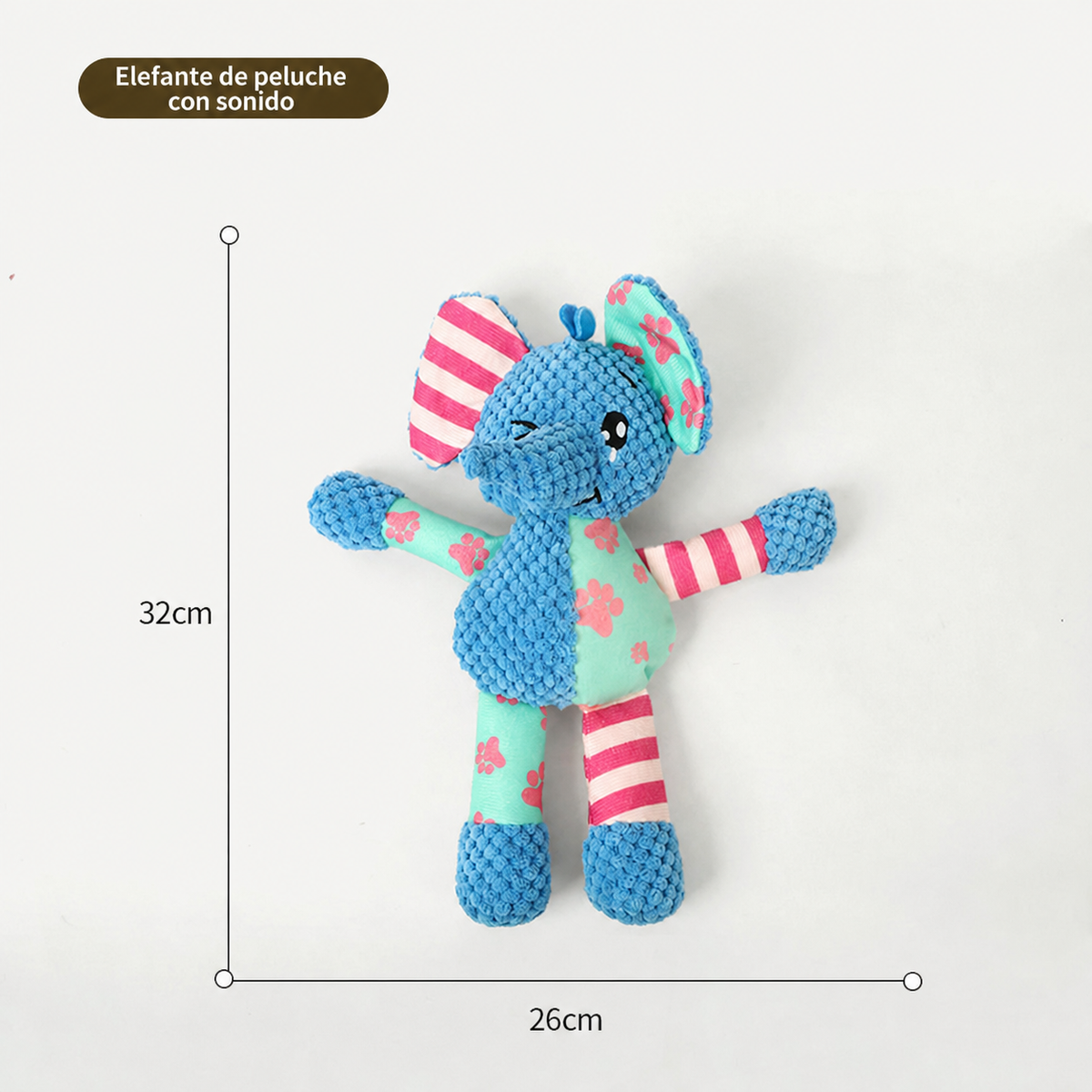 Juguete de Peluche Sonoro para Perros