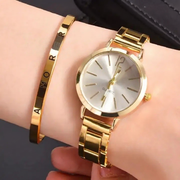 Reloj de Mujer Cuarzo con Pulsera Elegante - 1