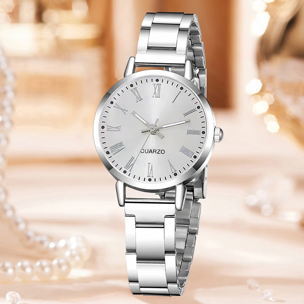 Reloj de Mujer Cuarzo con Pulsera Elegante - 7