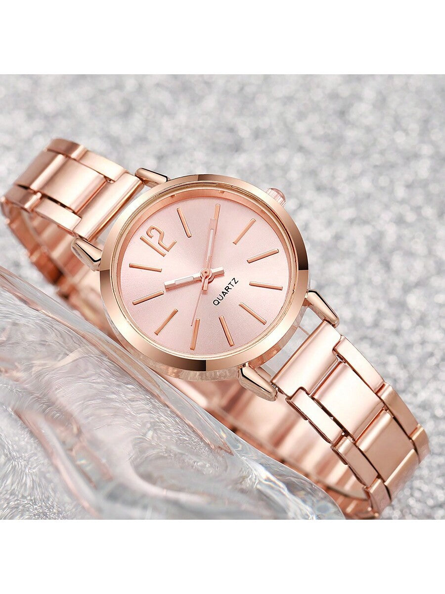 Reloj de Mujer Cuarzo con Pulsera Elegante