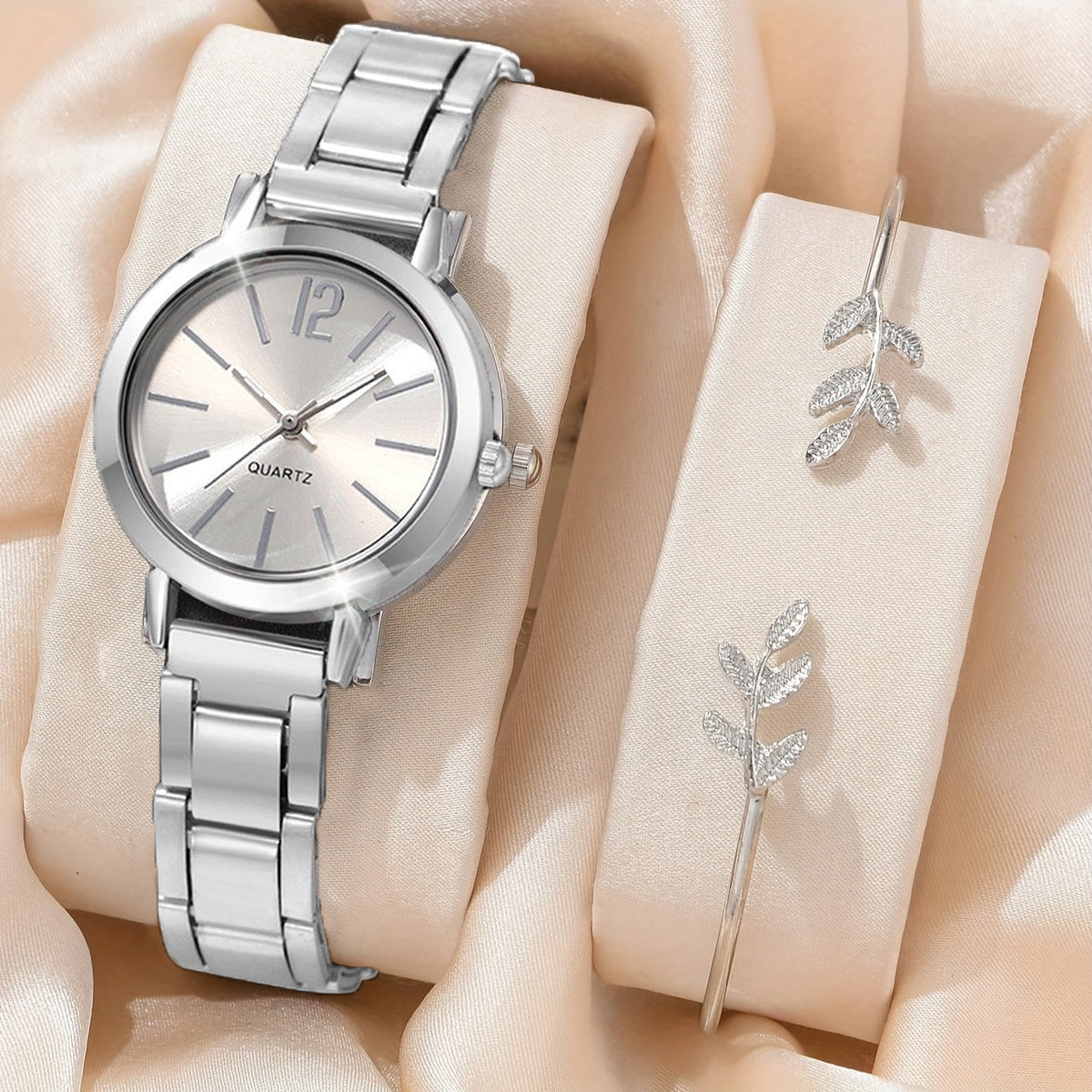 Reloj de Mujer Cuarzo con Pulsera Elegante