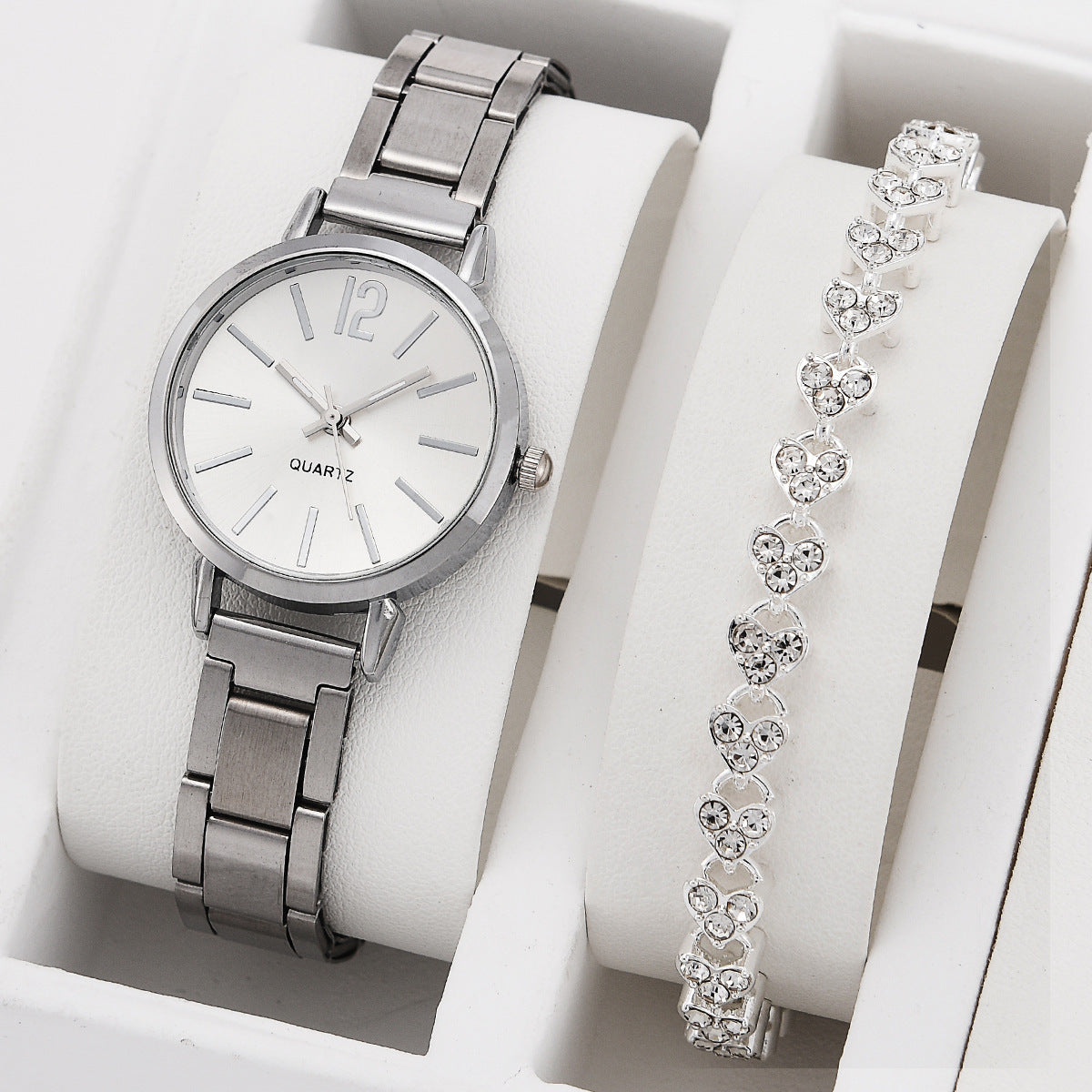 Reloj de Mujer Cuarzo con Pulsera Elegante