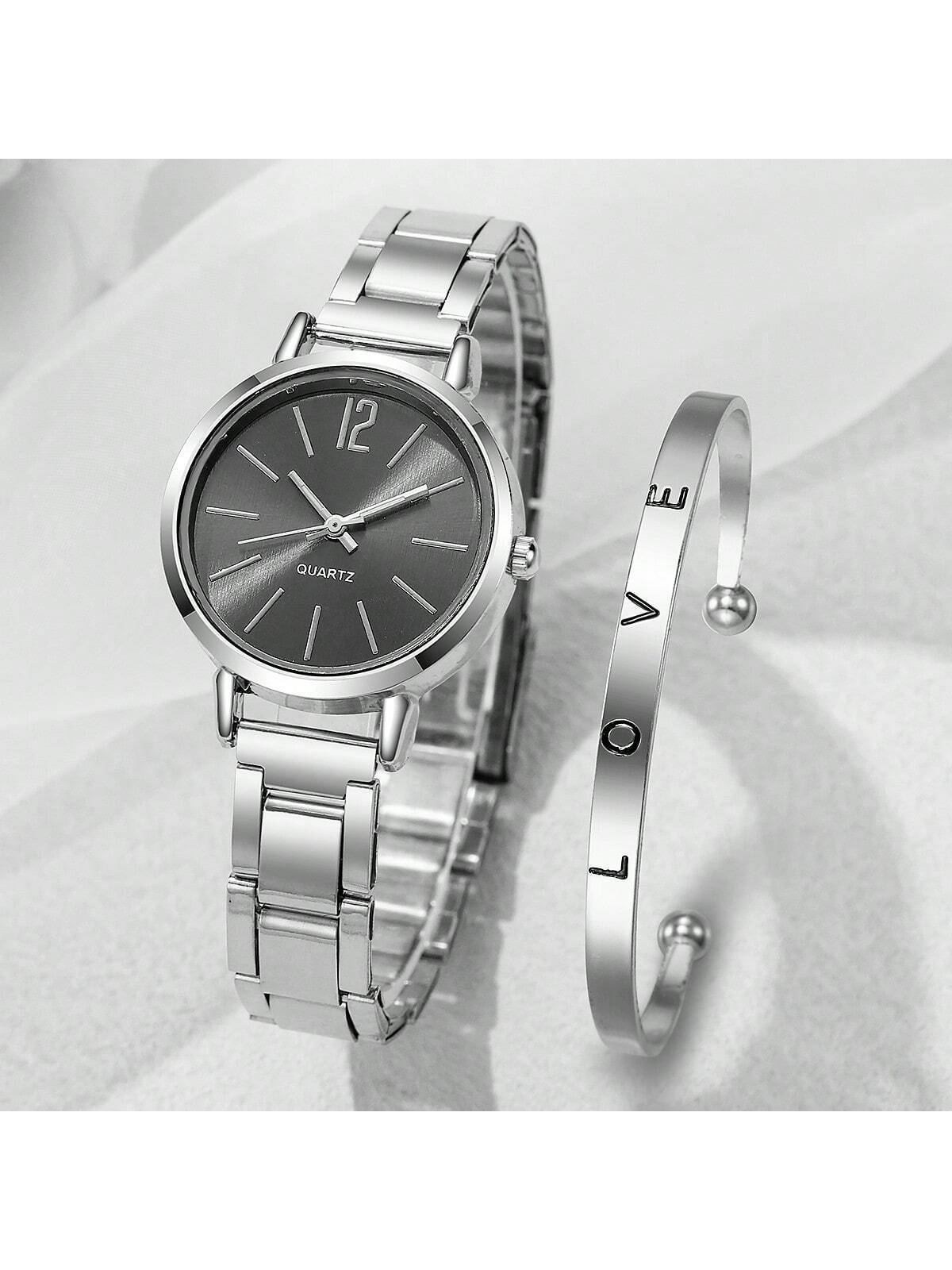Reloj de Mujer Cuarzo con Pulsera Elegante