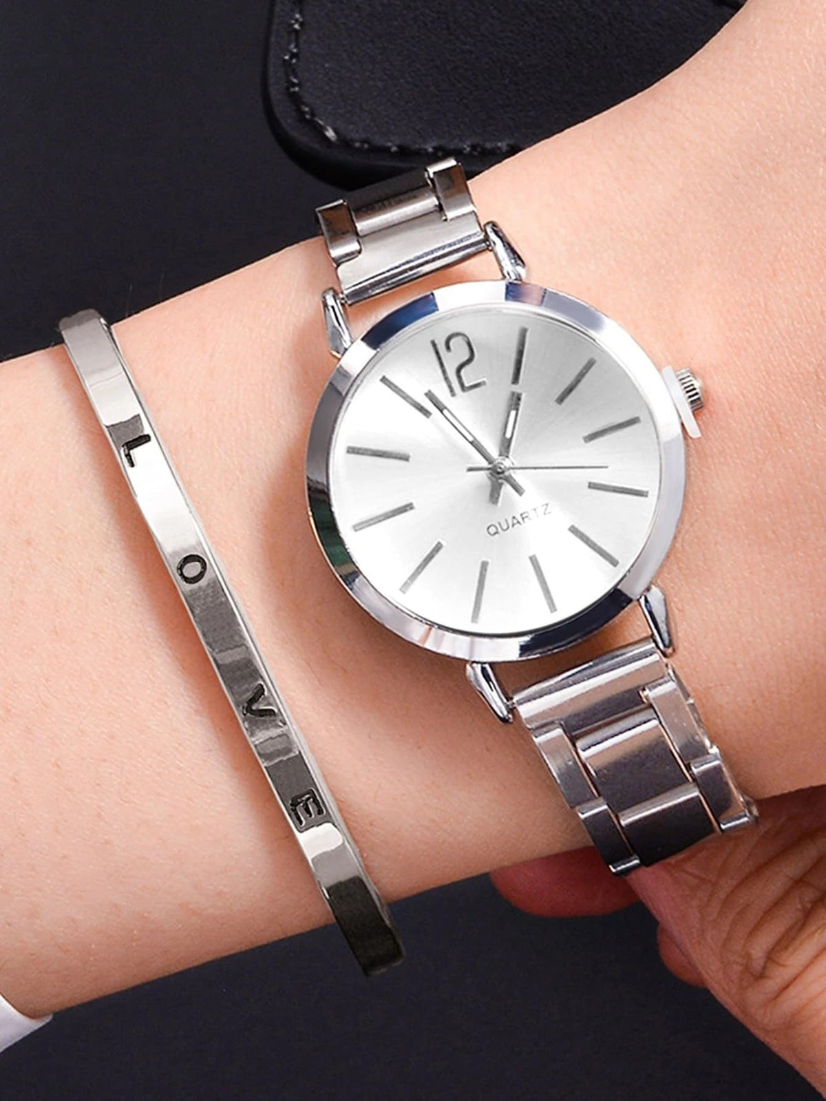 Reloj de Mujer Cuarzo con Pulsera Elegante