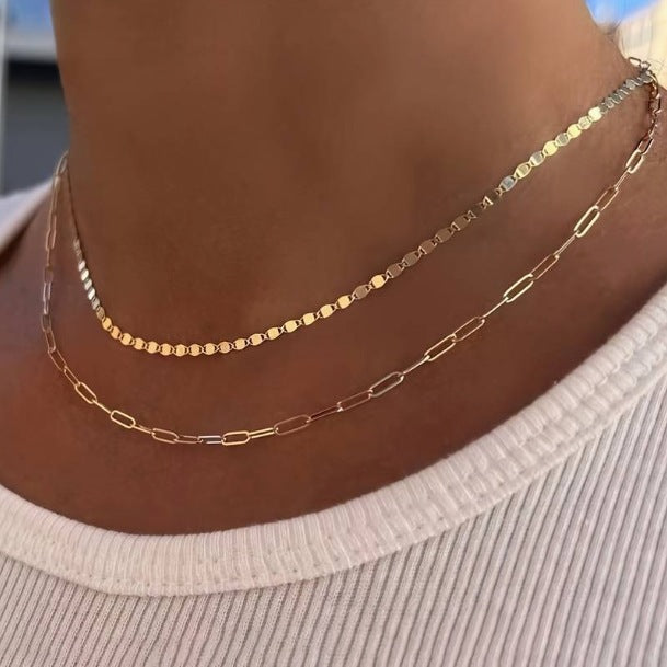 Collar con dije de corazón y perla