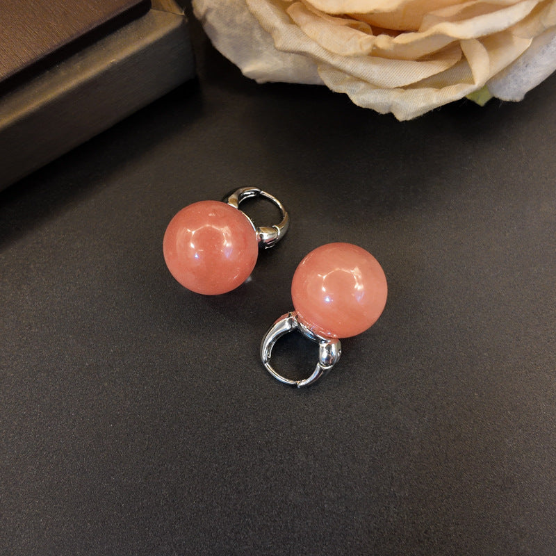 Aretes de presión de colores - 2