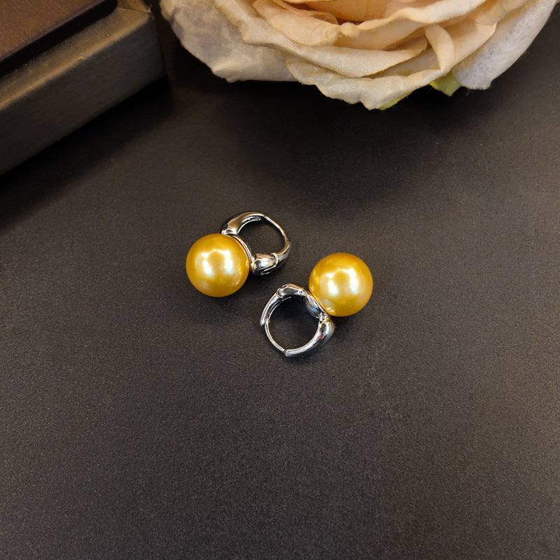 Aretes de presión de colores - 8